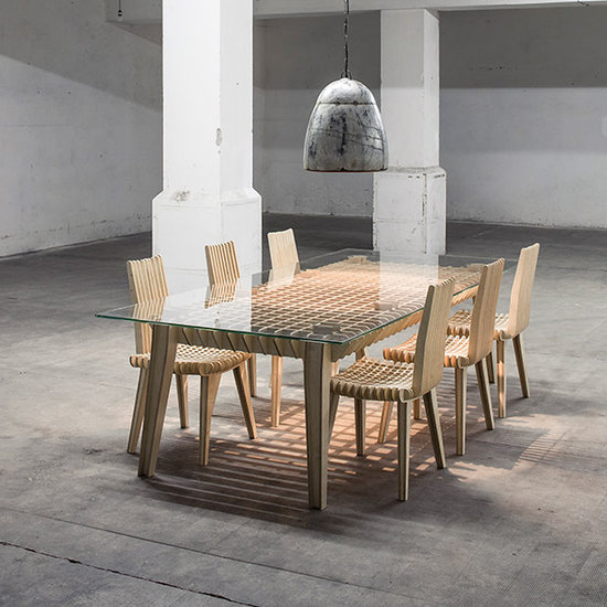 Lex extending clearance dining table